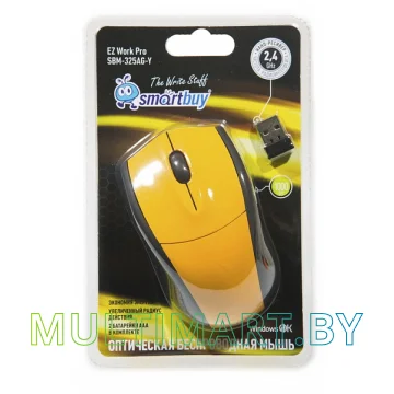 Мышь Smartbuy 325AG Yellow (SBM-325AG-Y) картинка 3
